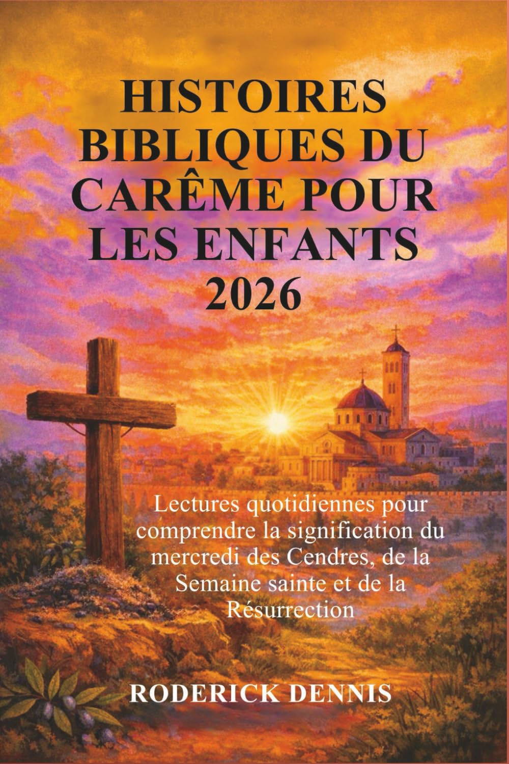 HISTOIRES BIBLIQUES DU CARÊME POUR LES ENFANTS 2026: Lectures quotidiennes pour comprendre la signification du mercredi des Cendres, de la Semaine sainte et de la Résurrection