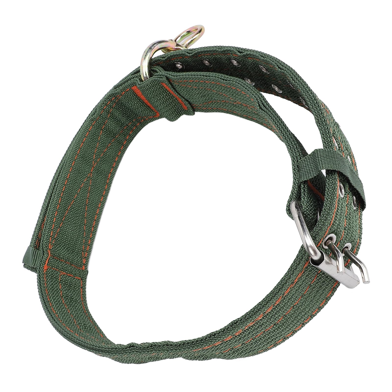 Collier pour bovins en Nylon épais avec Boucle en métal et chaîne de Traction pour Chevaux, Chiens et Animaux de Ferme (Taille Moyenne)