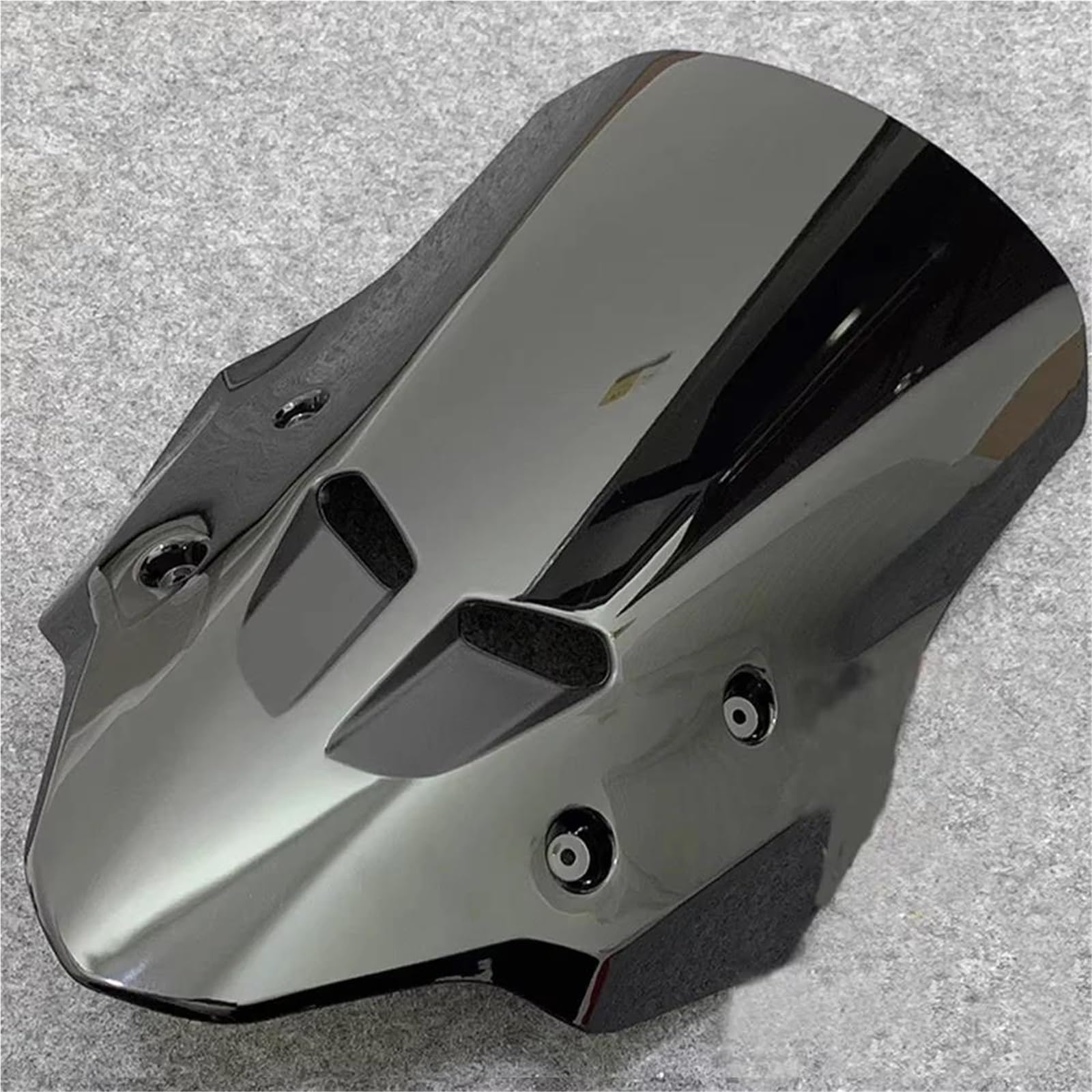 NMBZVE Motorcycle Windshield replacement Motorcycle Accessory Windshield For CB500X CB400X 2018-2024 CB 500X 400X Windscreen Deflector Screen Double Bubble(Style 1)