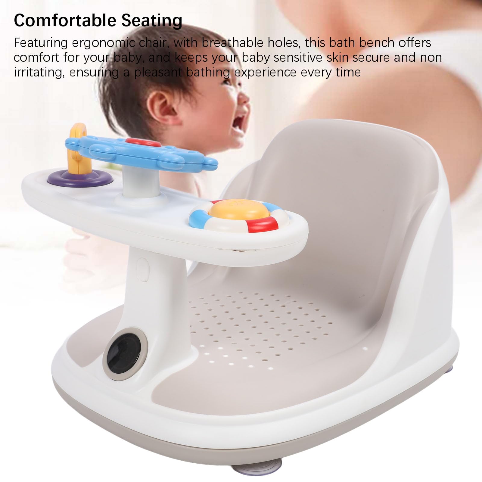 Seggiolino da Bagno per Bambini Seggiolone da Bagno per Neonati Vasche da Bagno per Bambini Sedile da Doccia Seggiolino da Bagno per Neonati per Neonati