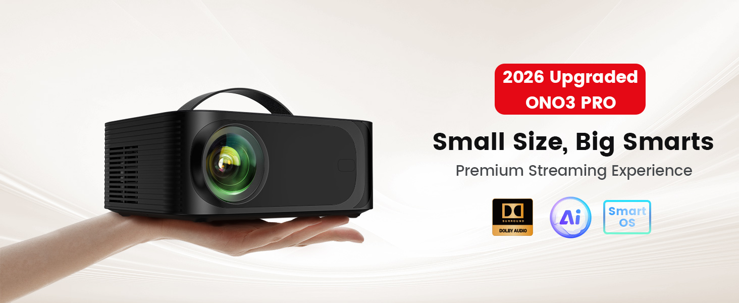 Amazon.com: [Official Licensed APPs/1500 ANSI] Outdoor-Projector