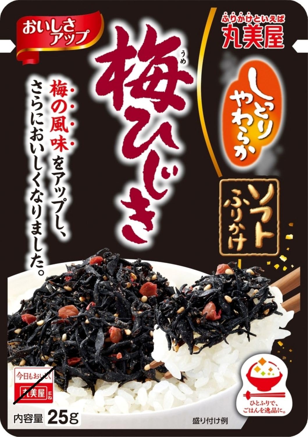 丸美屋食品工業 ソフトふりかけ 梅ひじき 25g