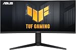 Moniteur de jeu incurvé ASUS TUF Gaming 31,5 po 1440P (VG32WQ3B) – QHD (2560 x 1440), 180Hz, 0,5ms, 1500R, Flou de mouvement extrême, FreeSync, 90% DCI-P3, Shadow Boost, DisplayWidget, Garantie de 3 ans