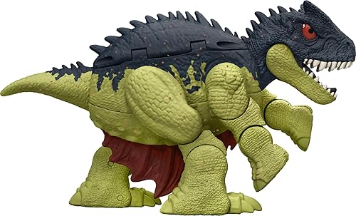 Mattel Jurassic World Dimetrodon to Allosaurus - Juguete transformador de dinosaurio de doble peligro de 11 pasos, juguete 2 en 1, cambiadores disponible en Yaxa Colombia