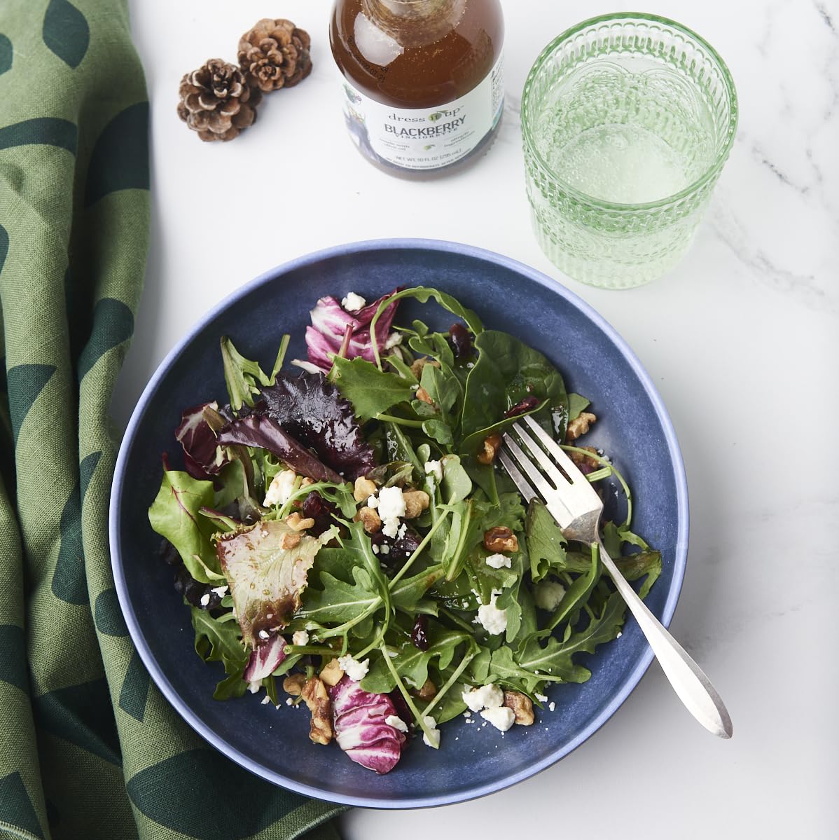 Dress It Up Salad Dressing, Blackberry Vinaigrette, 2-10 oz Bottles - Clean, Healthy, Delicious, Gluten-Free, Paleo, Keto, Vegan, Versatile, Marinade
