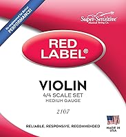 Vista 14 de Red Label Violín A String 1/2 Medium