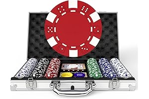 Poker Chip Set with Aluminum Case: Elevate Your Gaming Experience