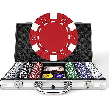 Poker Chip Set with Aluminum Case: Elevate Your Gaming Experience