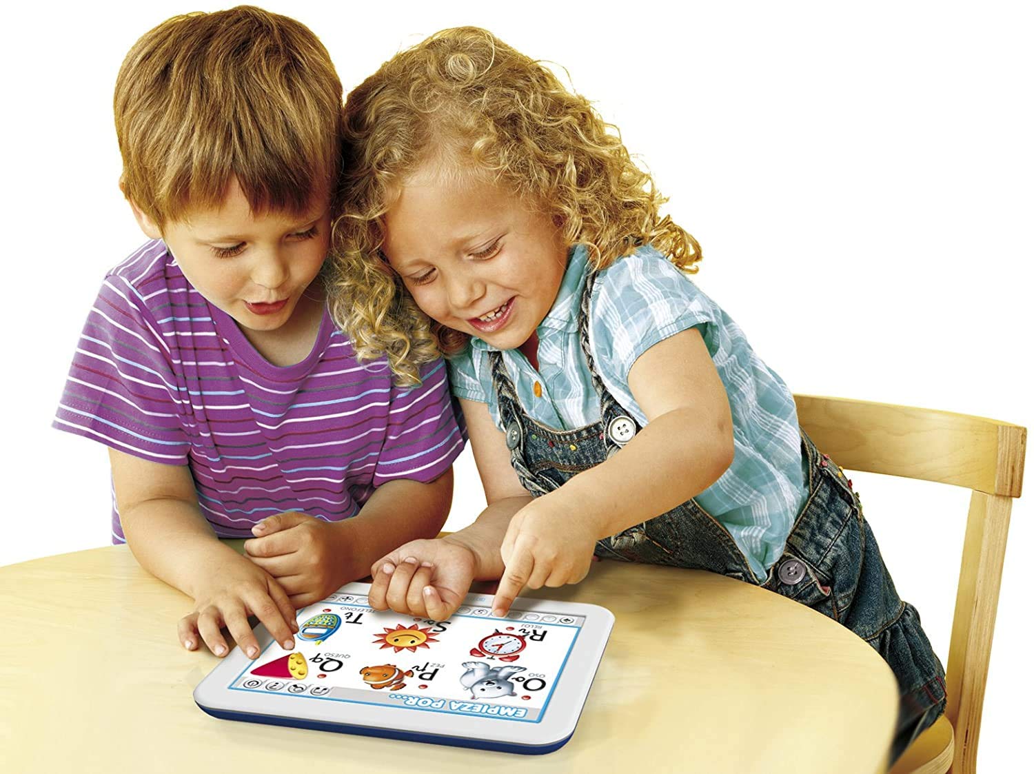 Educa EducaTouch Junior Aprendo Inglés, con Voz y Sonido Juego Educativo para niños, a Partir de 4 años (15438) + Educatouch Junior Aprendo El Abecedario, con Voz y Sonido Juego Educativo