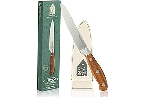 Oprah’s Favorite Things - Bastion Knives 5 Inch German Steel Utility/Boning Knife...