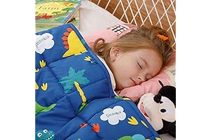 Mr. Sandman Weighted Toddler Blanket: 3lbs, Breathable Cotton for Kids