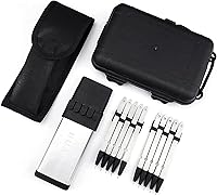 Vista 1 de HEiLON Ballistic Dart Launcher (Upgraded Version) 5 Fired Succession, Metal Darts Accurate Shooting, for Hunting Camping Shooting Self-Defense and