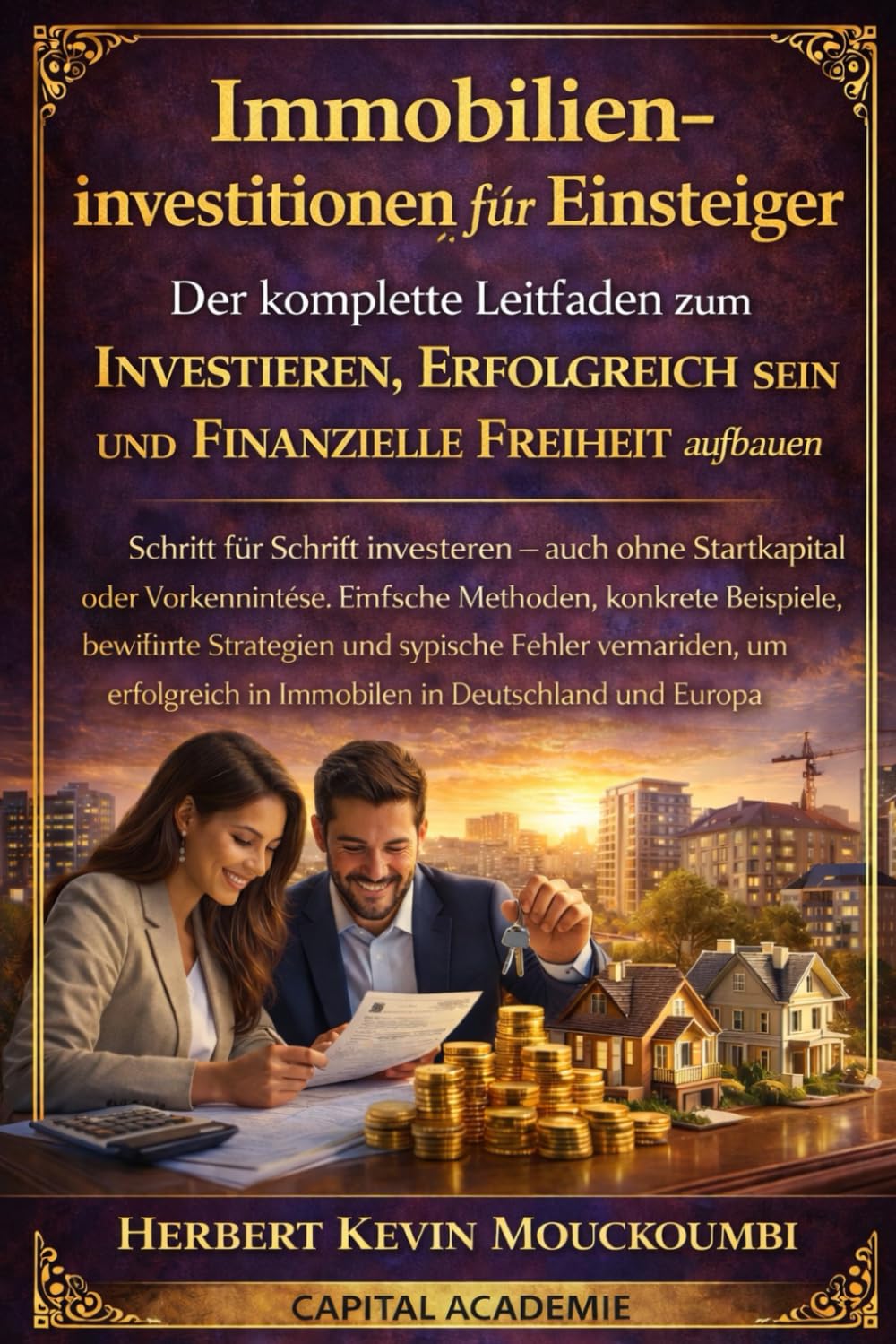 Immobilieninvestitionen für Einsteiger: Der komplette Leitfaden zum Investieren, Erfolgreich sein und Finanzielle Freiheit aufbauen: Schritt für Schritt investieren #Immobilien investieren #Immobilien