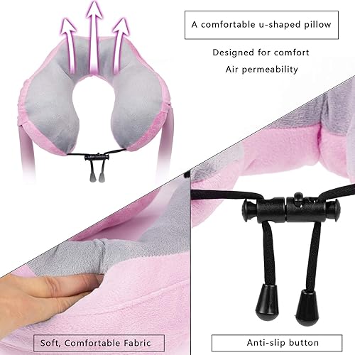 Miniatura 4 de AIMI Soporte para teléfono con almohada para el cuello, soporte para teléfono celular, adecuado para el hogar, viajes, al aire libre, comodidad,