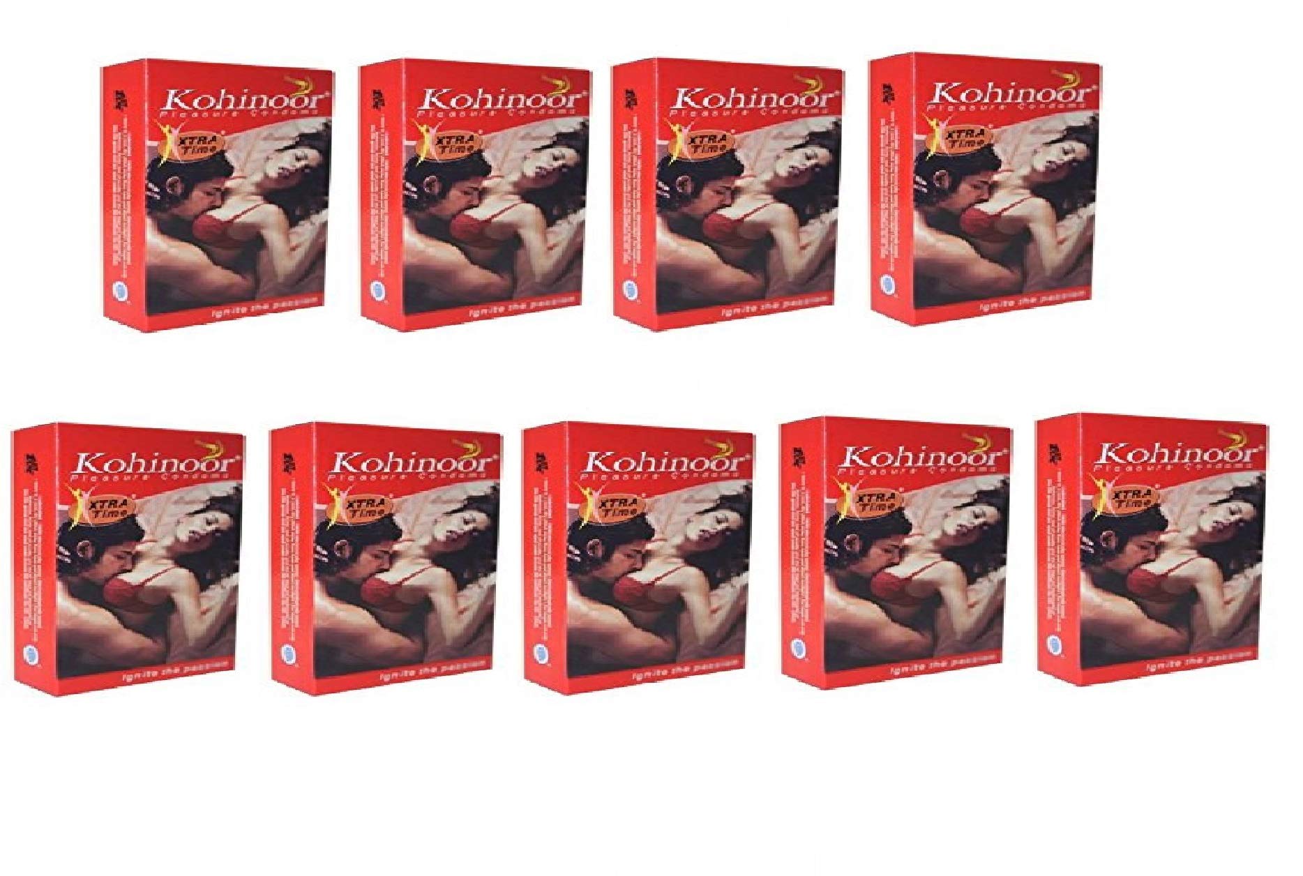 Kohinoor Extra Time Pleasure Condoms (Ignite the Passion) 3X9 (27 Psc)-image-11