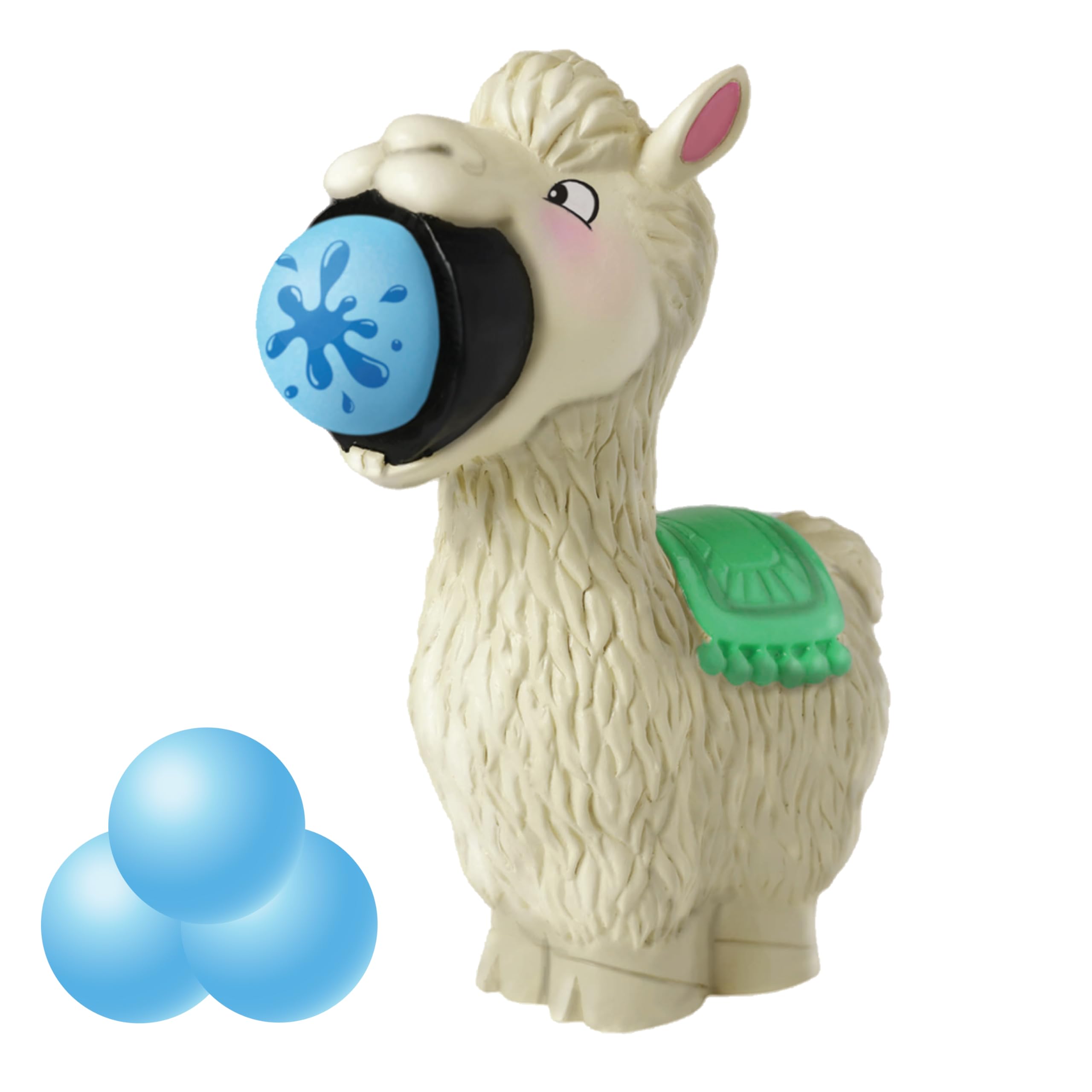 Hog Wild Llama Popper Squeeze Toy, Shoots Foam Balls up to 6 Metres, Includes 4 Soft Foam Balls, for Ages 5+