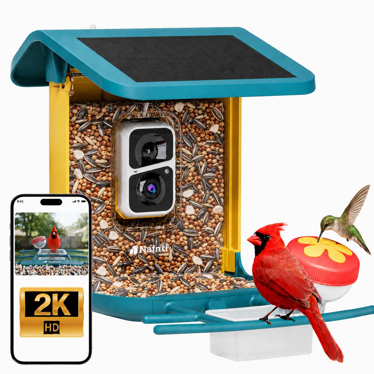 Nafnti Smart Bird Feeder