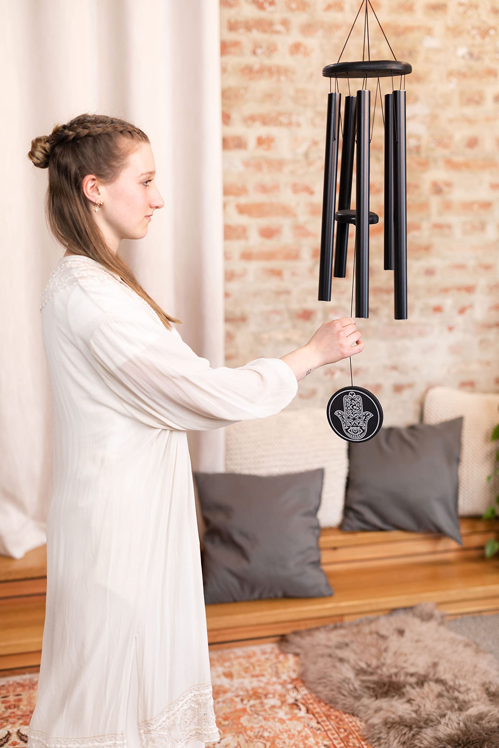 Hamsa - Campanas de meditación para relajar la curación del sonido, 2 años de garantía