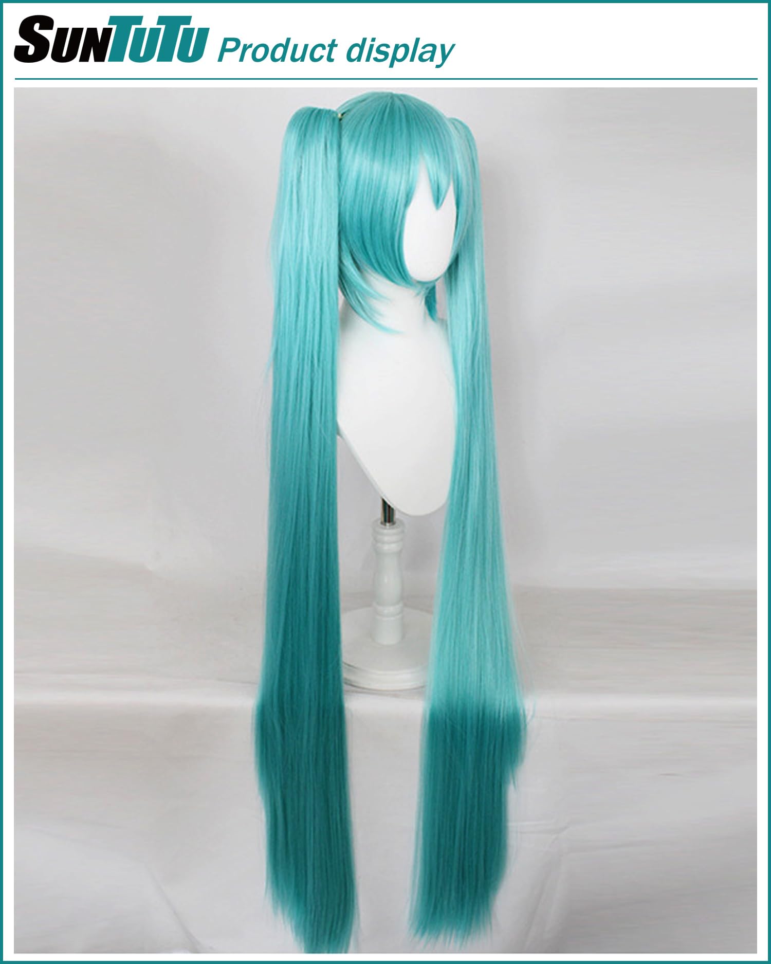 Amazon.co.jp: 初音ミク ウィッグ Hatsune Miku ツインテール ミク