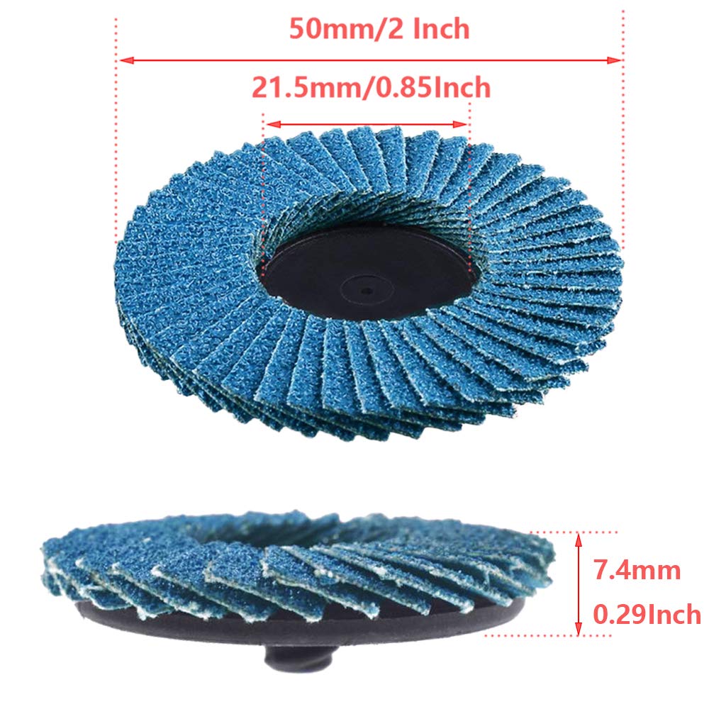 Saiper 2" Flap Sanding Discs - 80 Grit -5 Saiper 2" Flap Sanding Discs - 80 Grit -5