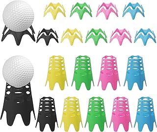 Plastic Golf Simulator Tees Training Golf Practice Mat Tees,20Pcs Golf Simulator Tees,Practice Golf Tees Home Golf Tees,Golf Simulator Tees Practice Training Golf Tees,10 Tall and 10 Small