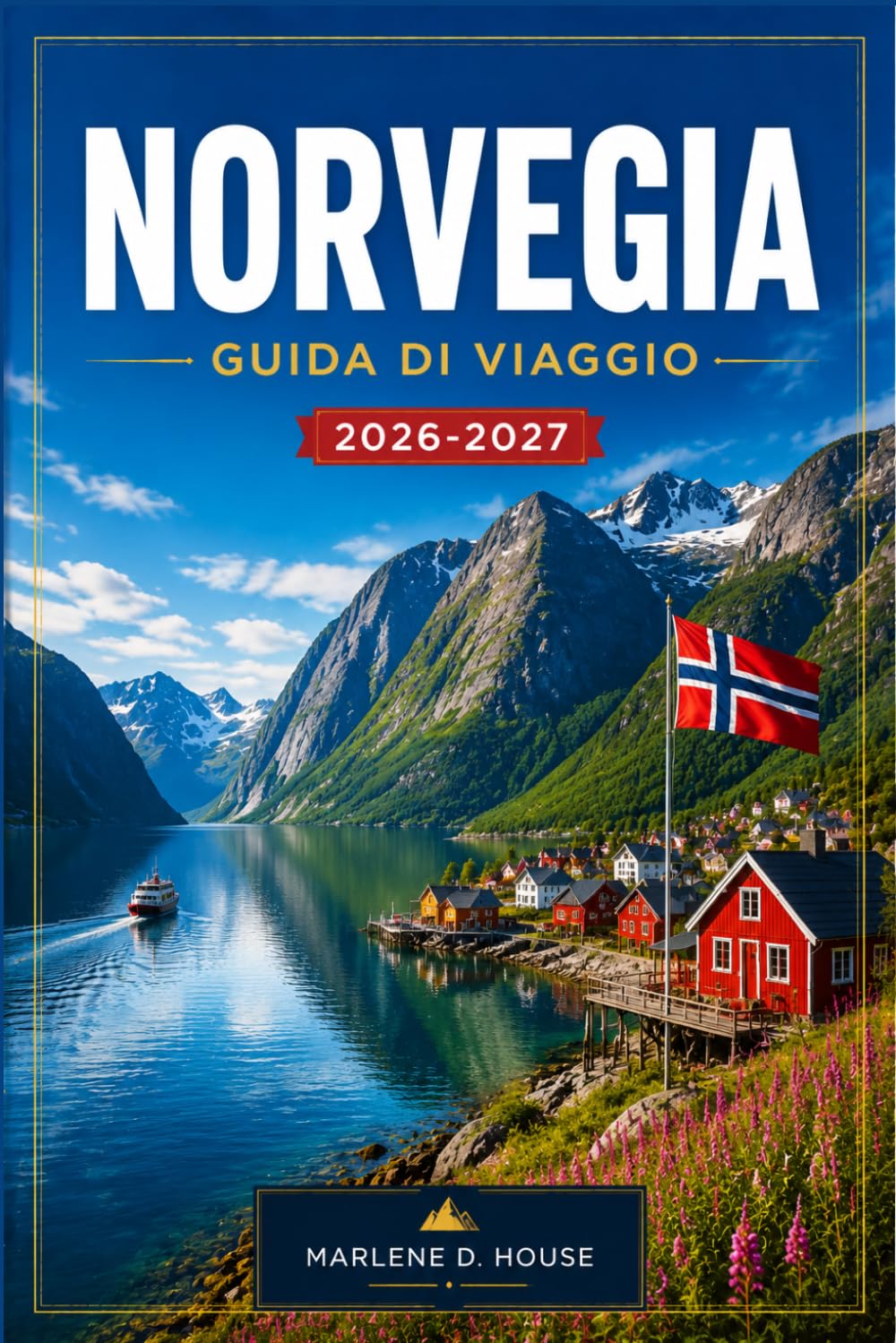 NORVEGIA GUIDA DI VIAGGIO 2026-2027: Pianifica il tuo itinerario da Oslo alle Lofoten, tra fiordi, ferrovie panoramiche, avventure artiche e aurora boreale.