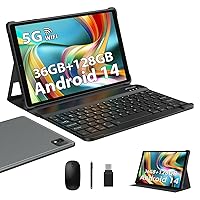 LEVIRTU Tablet 10 Pollici Android 14, 36GB RAM 128GB ROM,(1TB TF)