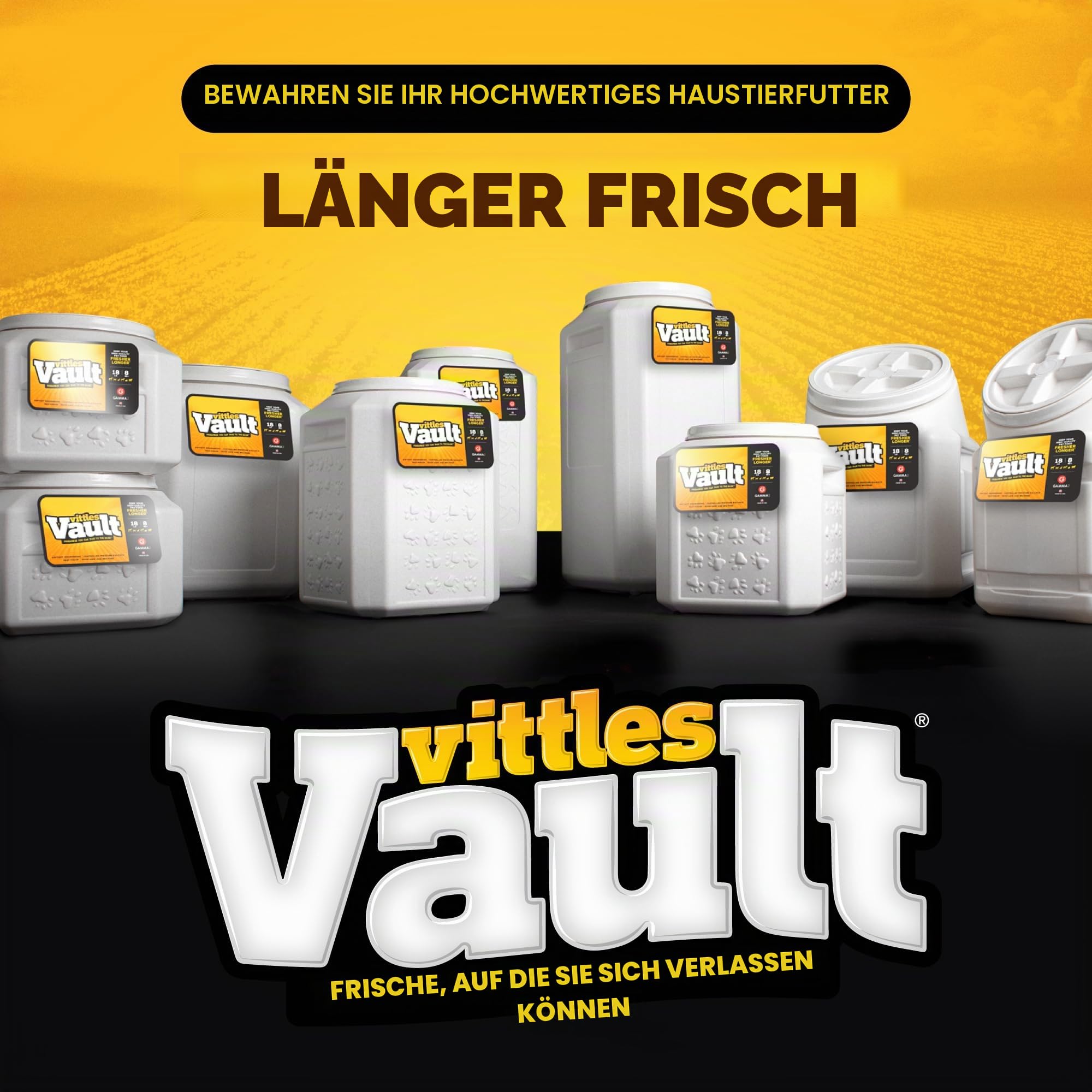Gamma2 Vittles Vault Outback Futterbehälter, luftdicht, 11,3 kg
