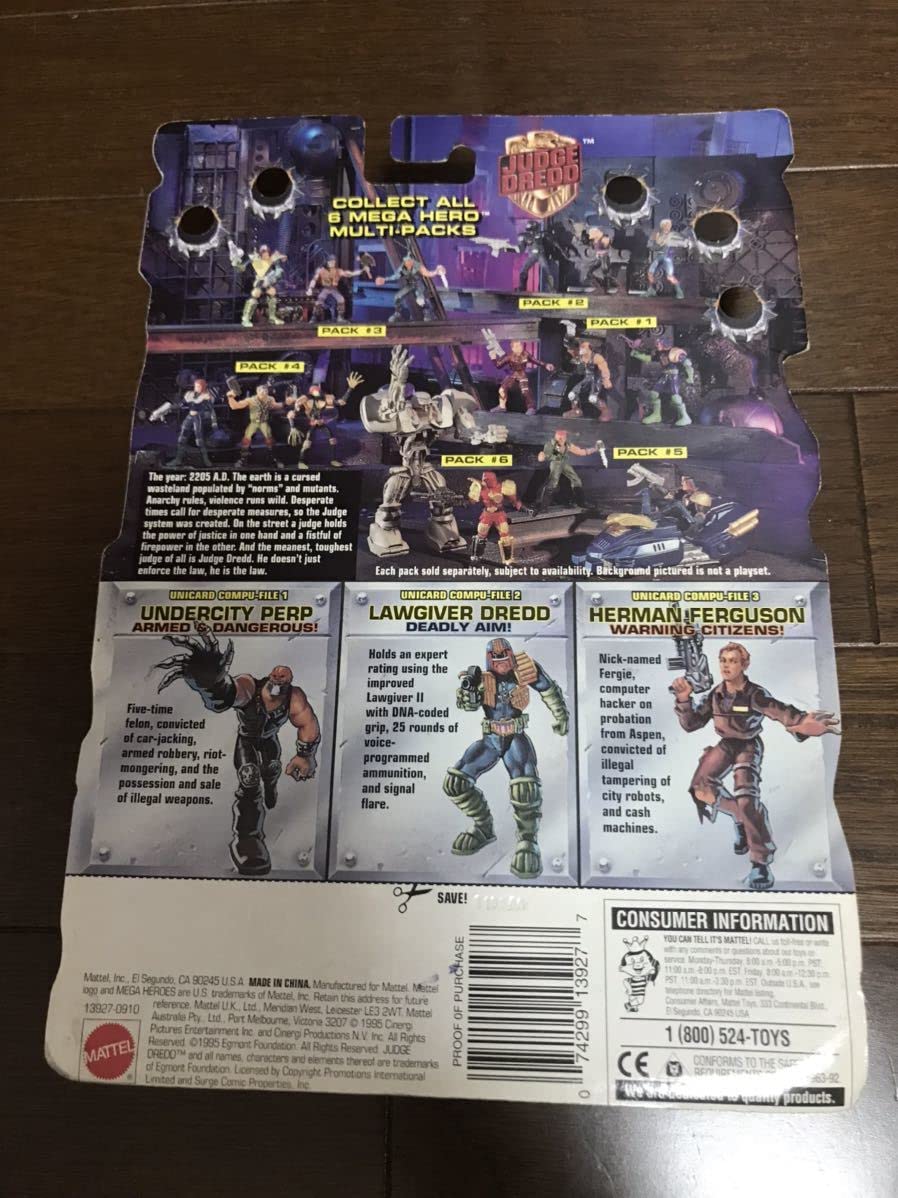 100%安い JUDGE DEATH ジャッジデス フィギュア ソフビ ANTHRAX