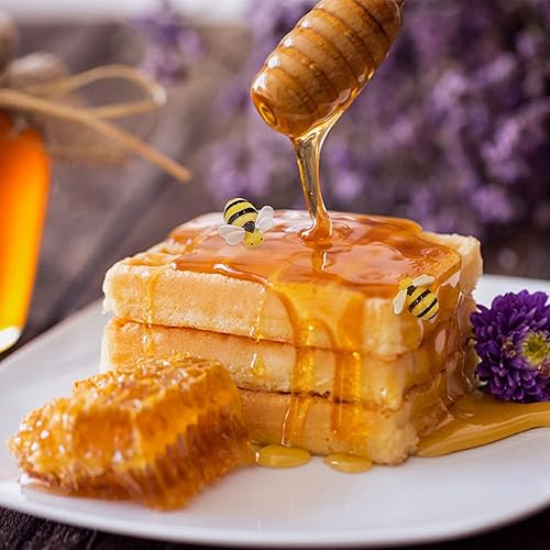 Miniatura 7 de Molde de silicona para pastel de abeja de panal de abejas, 3 moldes de silicona de abejorros de 7 cavidades, moldes de silicona para hornear