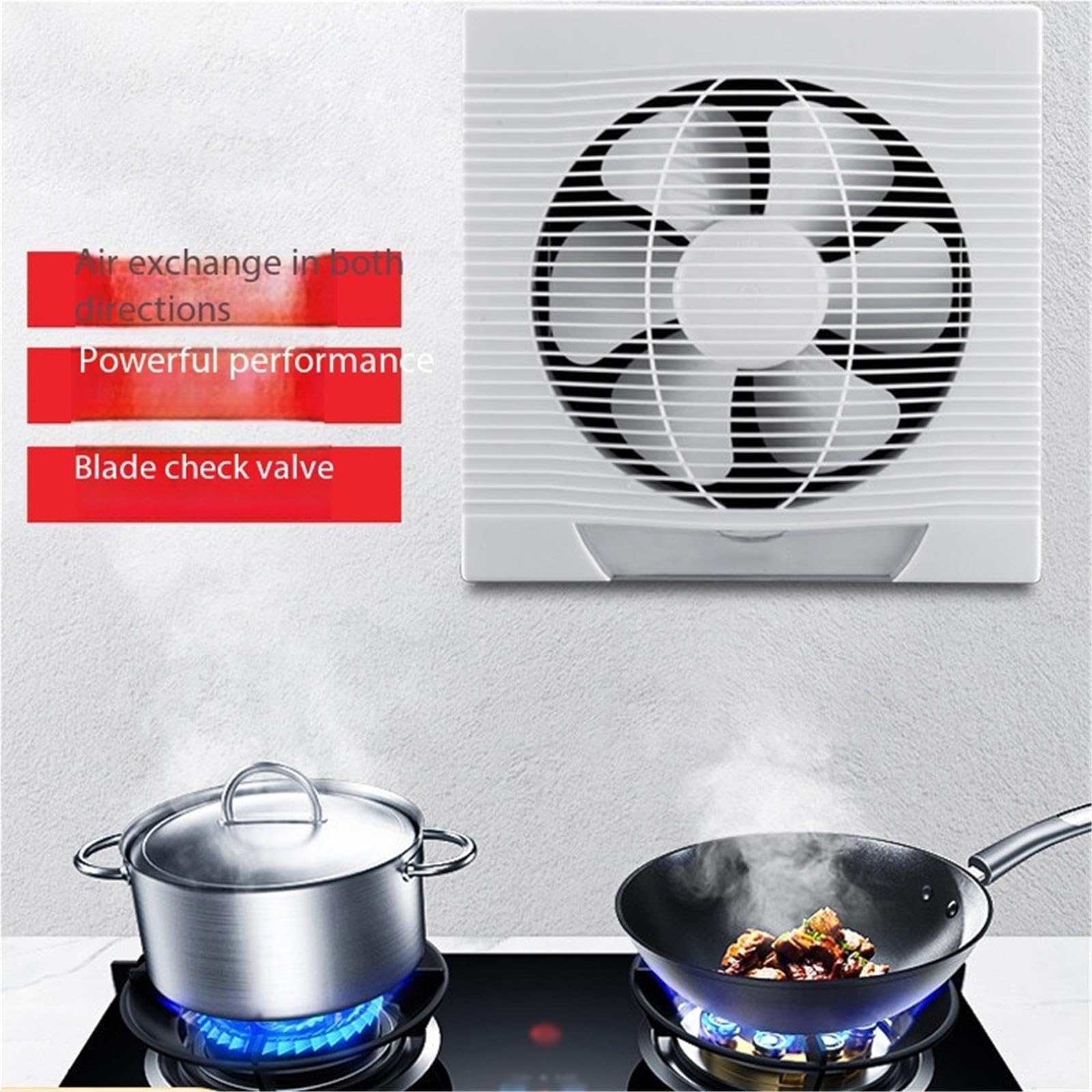 Extractor de aire Unidad de cambio aire del ventilador ventilación Ventilador de ventilación