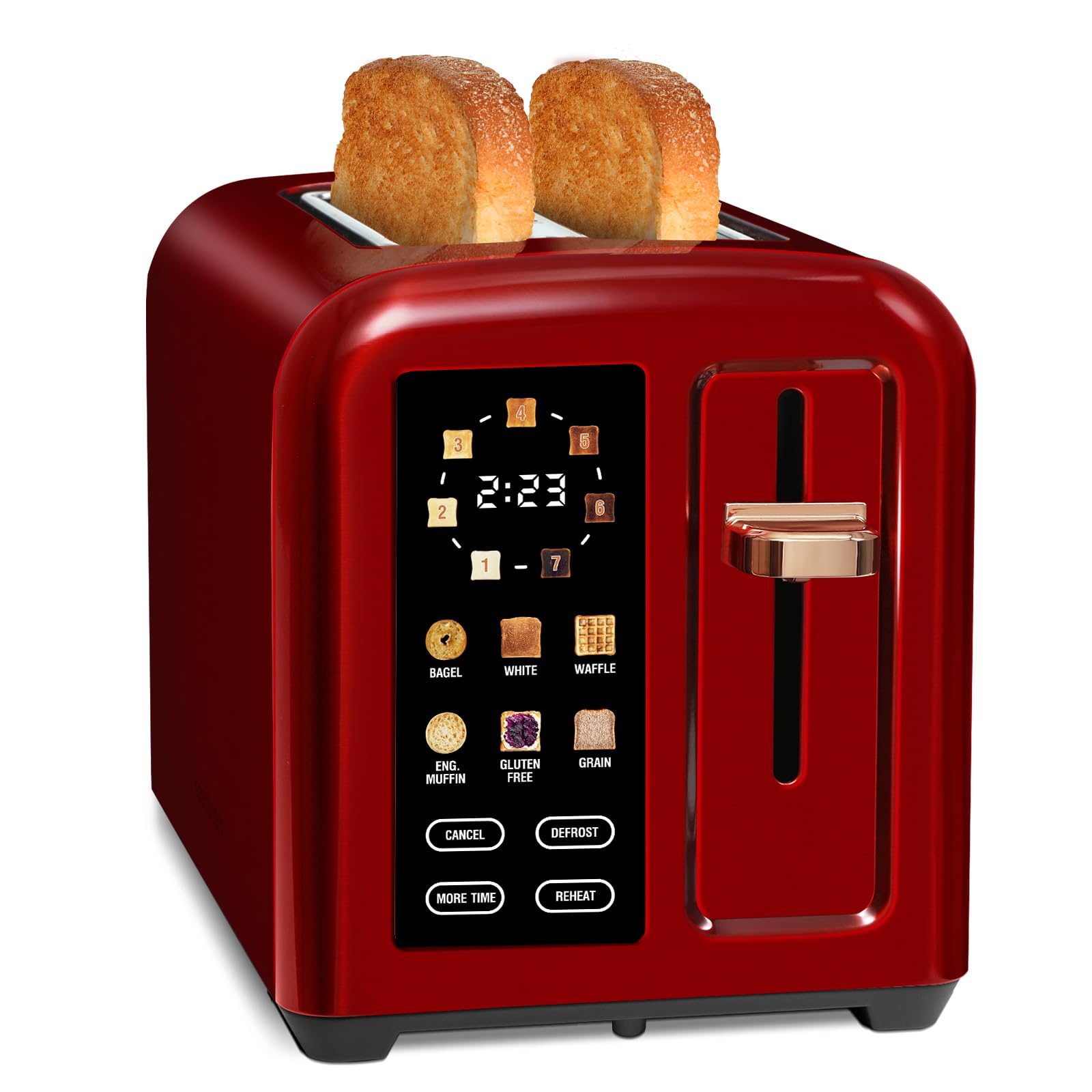 SEEDEEM 2-Slice Toaster - Faster Toasting! -1 SEEDEEM 2-Slice Toaster - Faster Toasting! -1