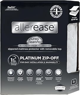 AllerEase Waterproof Mattress Protector Plush Top