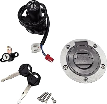 Ignition Switch Seat Lock Gas Cap Cover Key Set Fit for Yamaha YZF R1 R6 FZ6 FZ09 FZ6R