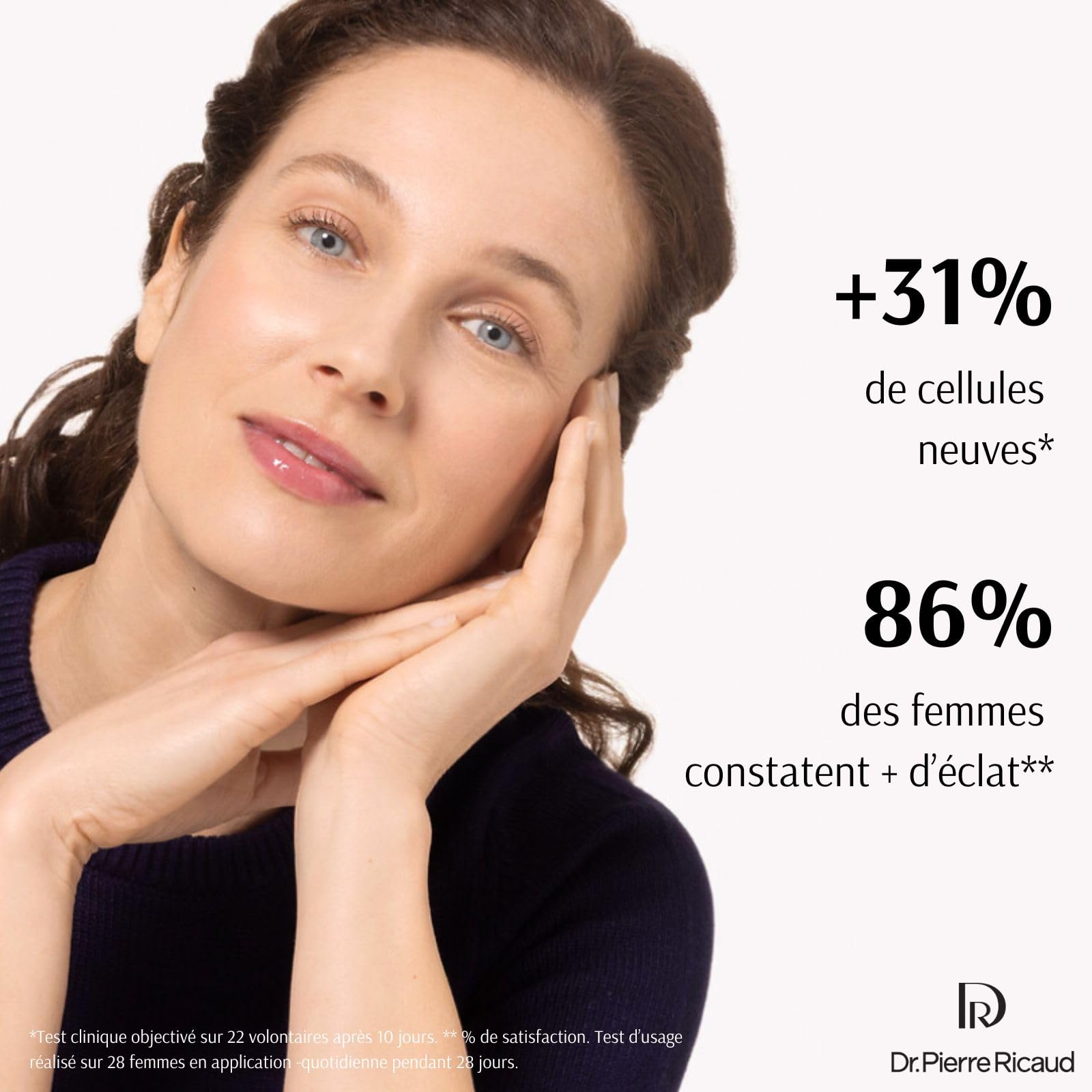 Dr Pierre Ricaud Crème de Nuit Régénération Suprême - Crème Visage Probiotiques Micro-ARN Lavande Bio Anti-Age 40ml