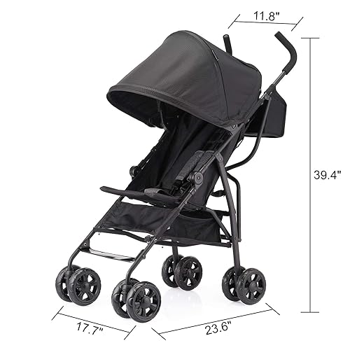 Miniatura 5 de Pamo Babe Cochecito ligero cochecito paraguas para niños pequeños cochecito de viaje compacto y plegable para bebés