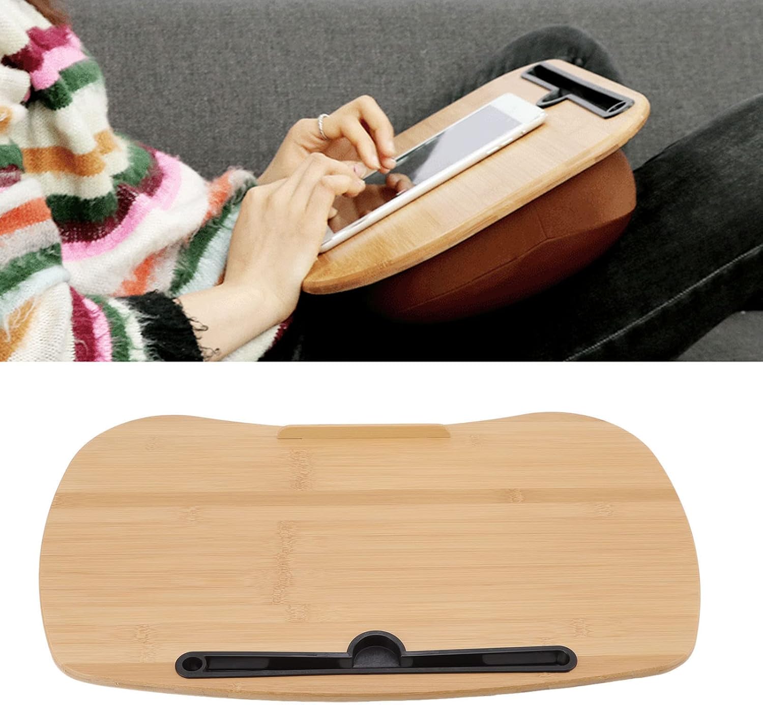 Buy Portable Lap Desk with Pillow Cushion, 3 in 1 Multifunctional