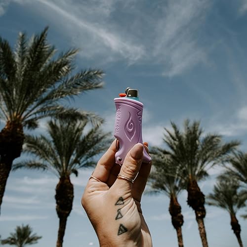 Miniatura 7 de Toker Poker - Estuche para encendedor Bic Multi Tool 2.0 - Magenta, herramienta todo incluido para acampar y otros