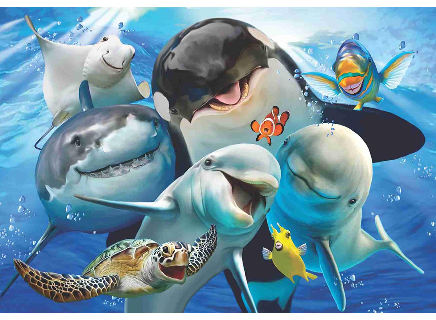 Anatolian Puzzle - Ocean Selfie, 500 Piece Jigsaw Puzzle, #3585