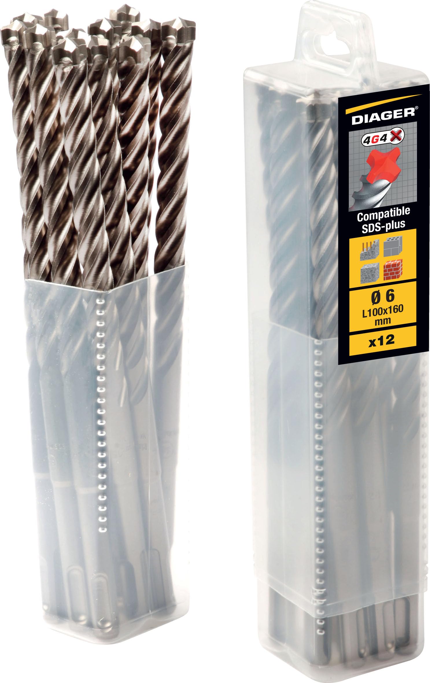 Diager 157ld10l0260 broca, gris