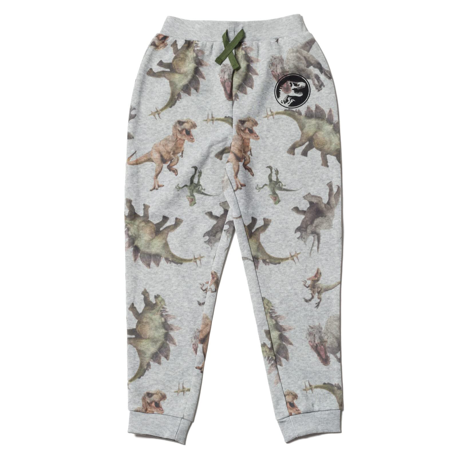 Jurassic World Dinosaurier-T-Rex-Fleece-Kapuzenpullover-Set mit Reißverschluss für kleine Kinder bis große Kinder