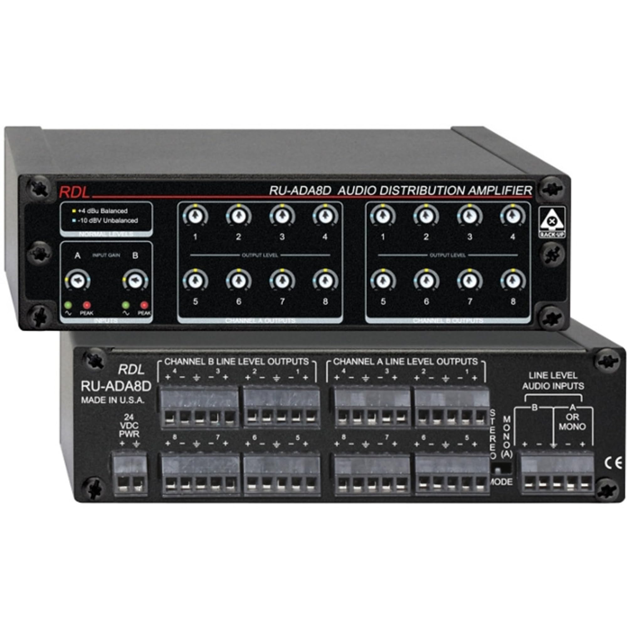 Amazon.com: Radio Design Labs RU-ADA8D 8 Channel Stereo Audio