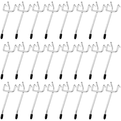 Pegboard Hooks, 2-Inch, Peg Board Asseccories, for Organizing Various Tools, 80 Pack