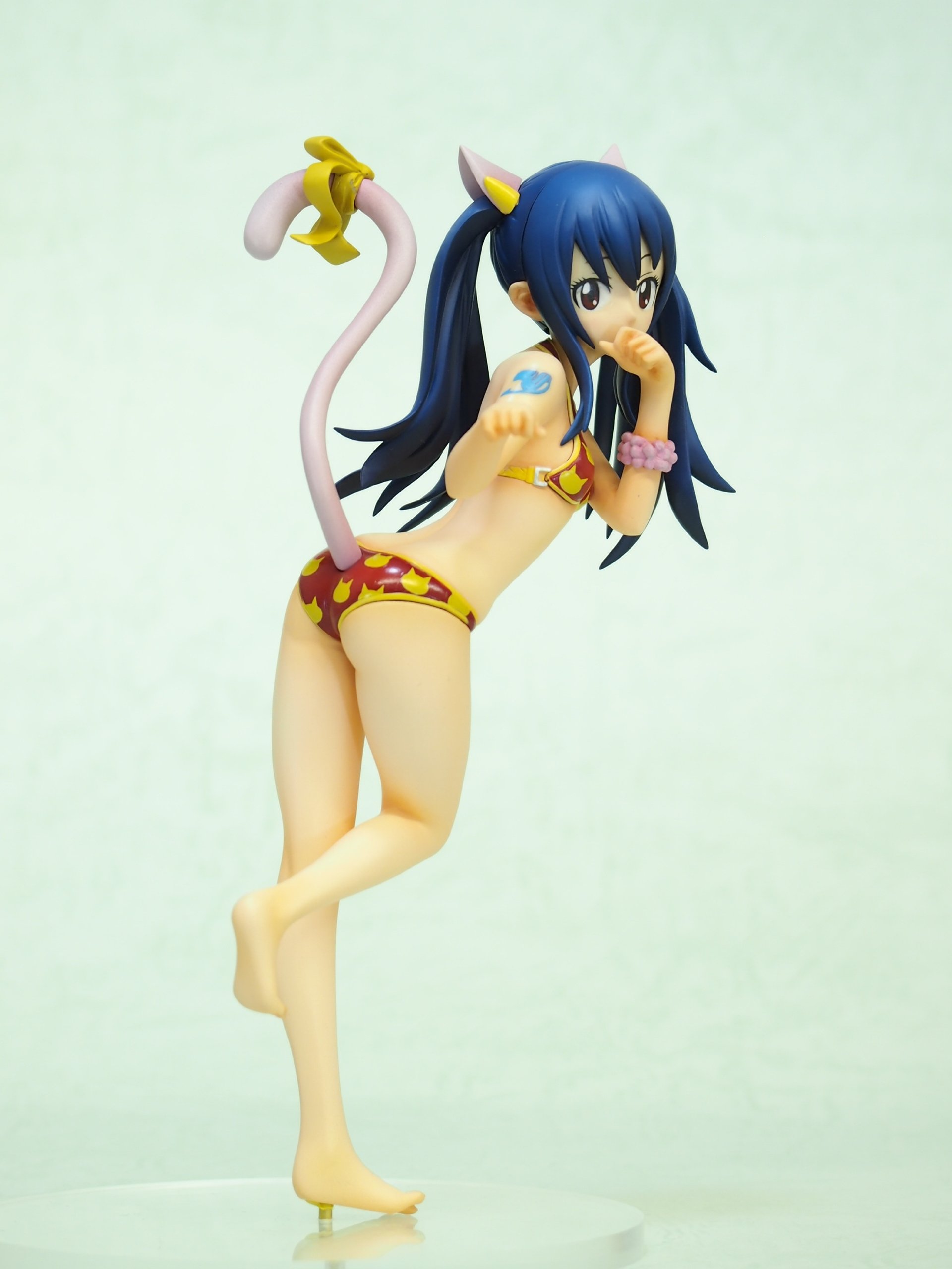 【希少】FAIRY TAIL ウェンディ 水着Ver.　ウェンディ・マーベル Amazon | ウェンディ・マーベル 水着Ver. (1/8スケール PVC製塗装済み