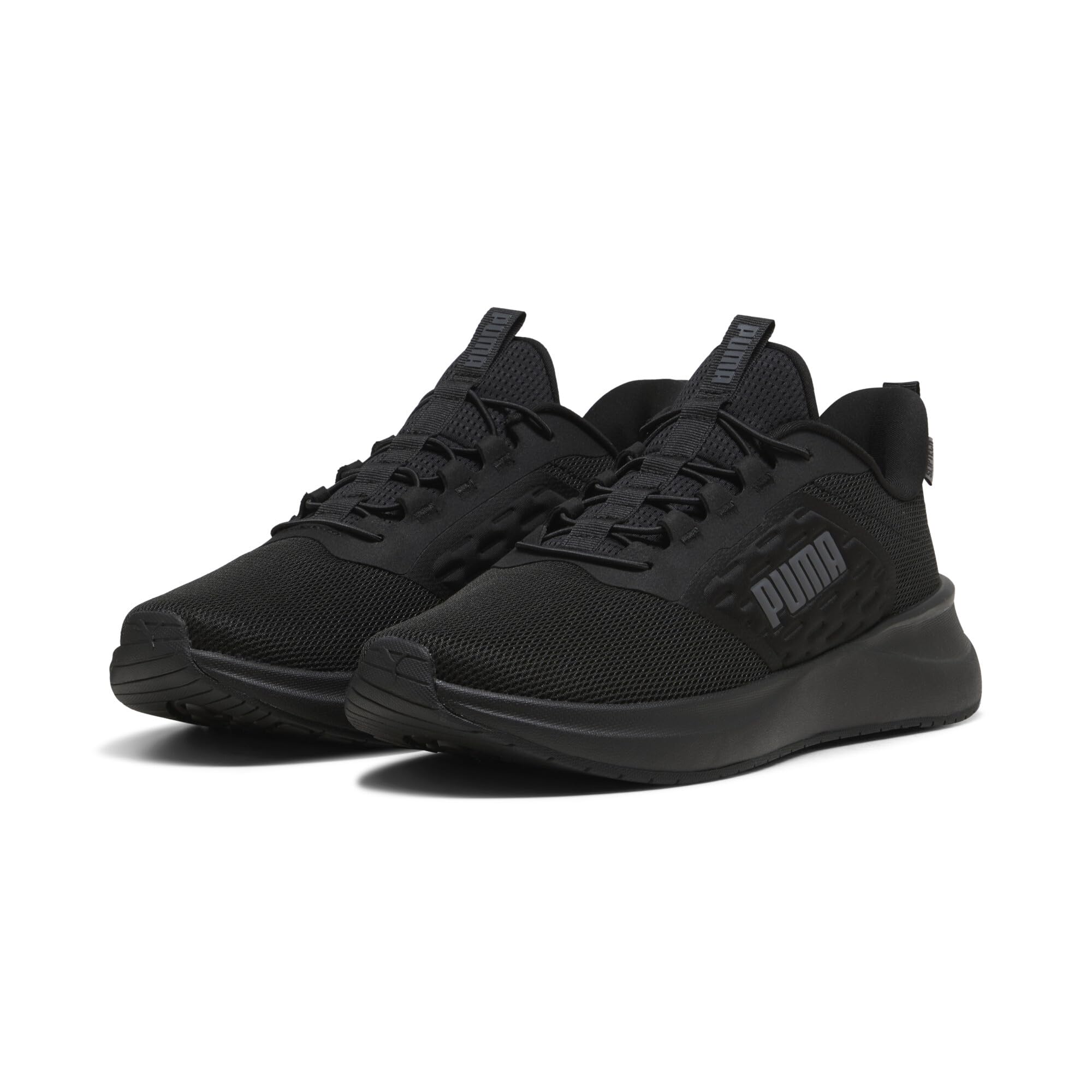 Puma SOFTRIDE Carson 2 PLUSHFIT - Tenis Unisex para Correr de Carretera, Color Negro Pizarra, Talla 10 de Reino Unido