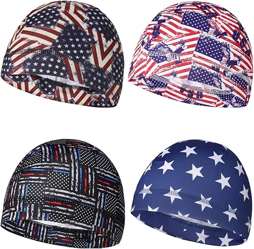 Gorro deportivo para dormir, gorro para dormir, calavera y correr, gorro para exteriores, forro para hombres