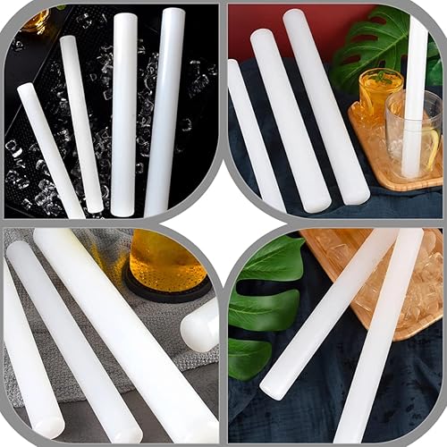 Miniatura 5 de 2 unids martillo de hielo batidor de plástico triturador de alimentos exprimidor licuadora pro herramientas cóctel muddler hielo muddler cóctel