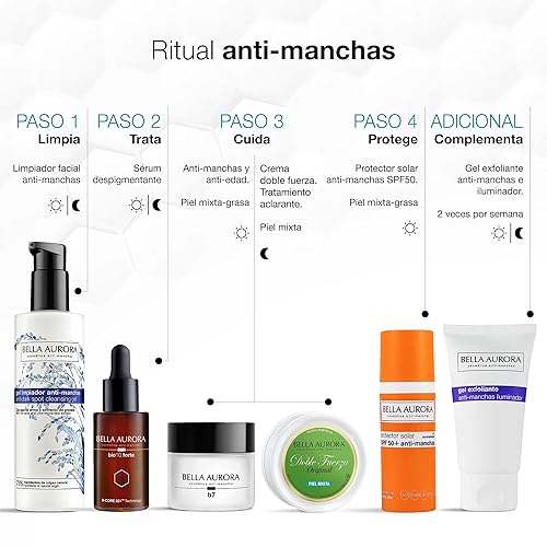 Miniatura 6 de BELLA AUROPRA DOBLE FUERZA CREMA ANTI-MANCHAS MATE PIEL MIXTA 30ML