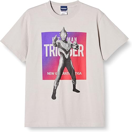 Amazon Co Jp コスパ ウルトラマントリガー Tシャツ Light Gray Mサイズ ファッション