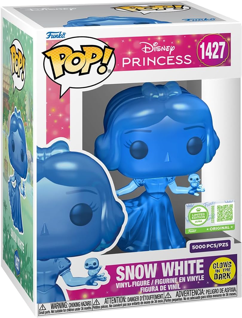 Funko Pop Snow White Translucent Blue Glow #1427 Limited 5000 W/Protector